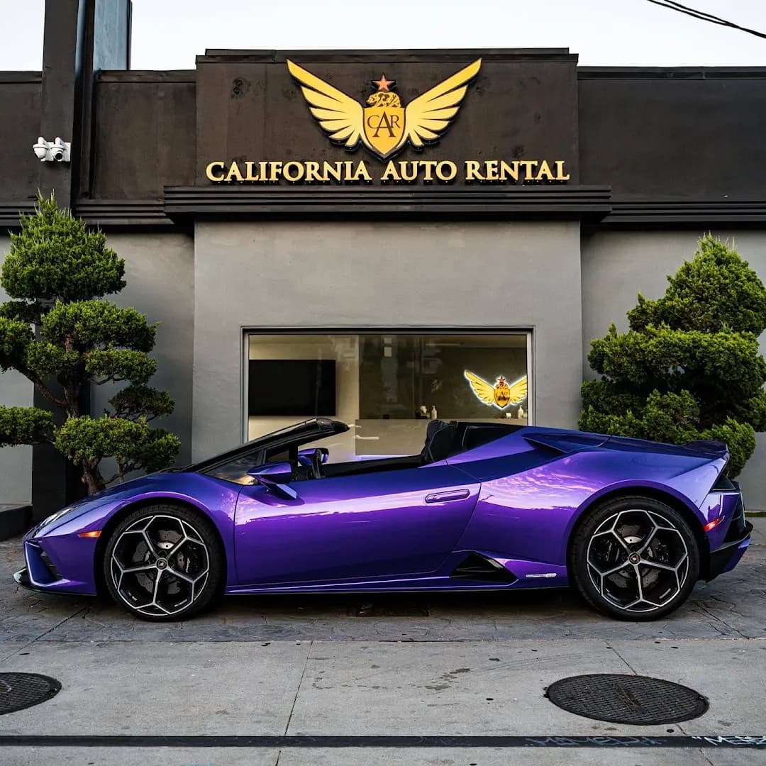 McLaren Car Rental in LA