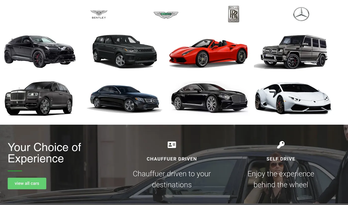 Luxury Car Rental in London | MBS Prestige