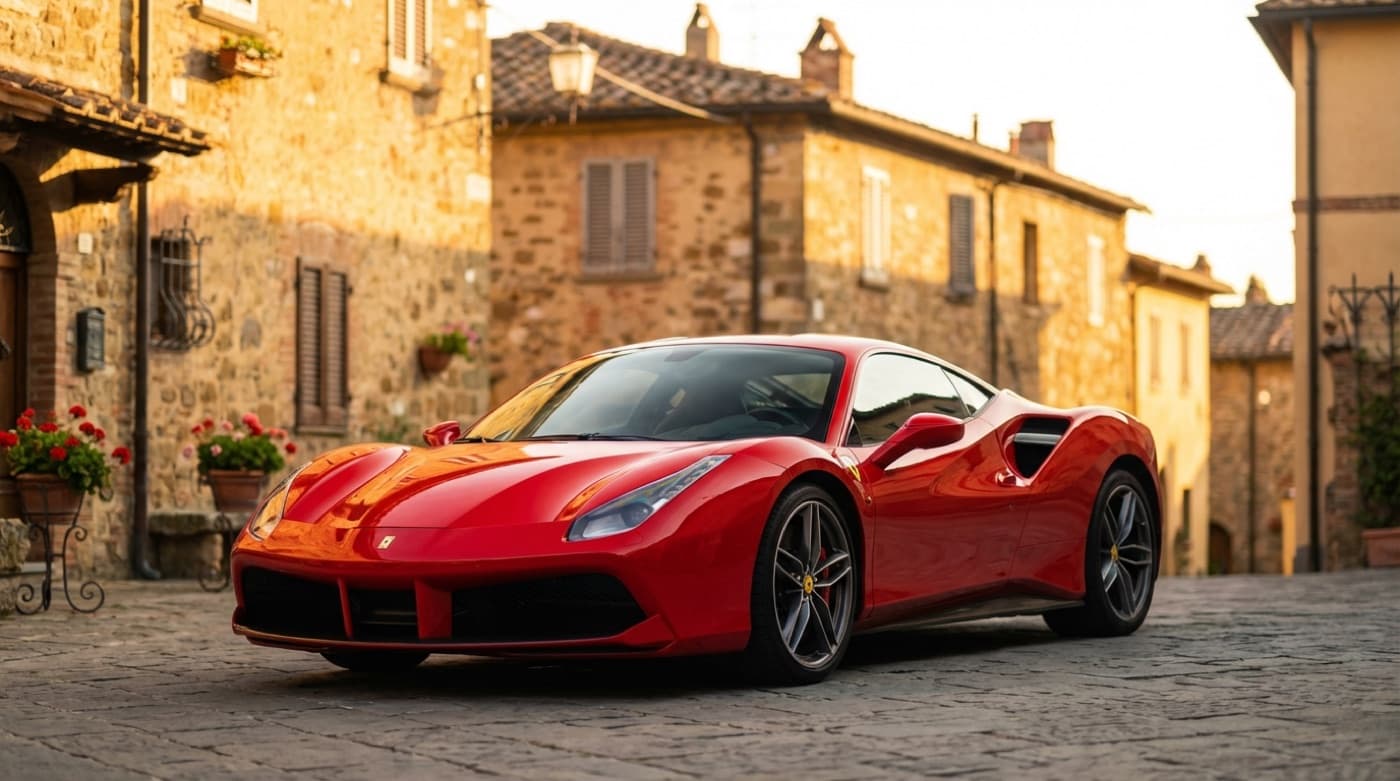 Ferrari rental in Scottsdale