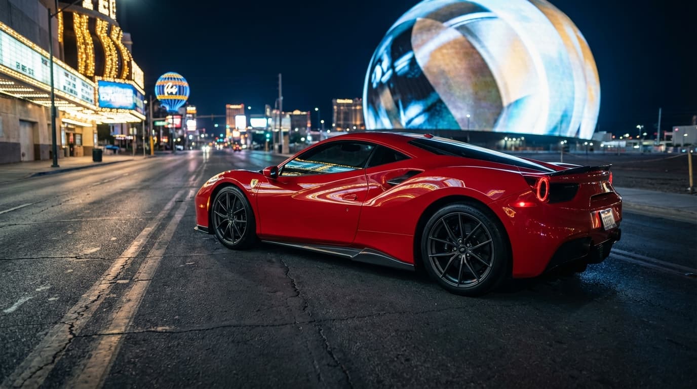 Vegas Formula 1 Weekend: Exotic Rental Prices Double — Here's Why Vegas Formula 1 Weekend: Exotic Rental Prices Double — Here's Why