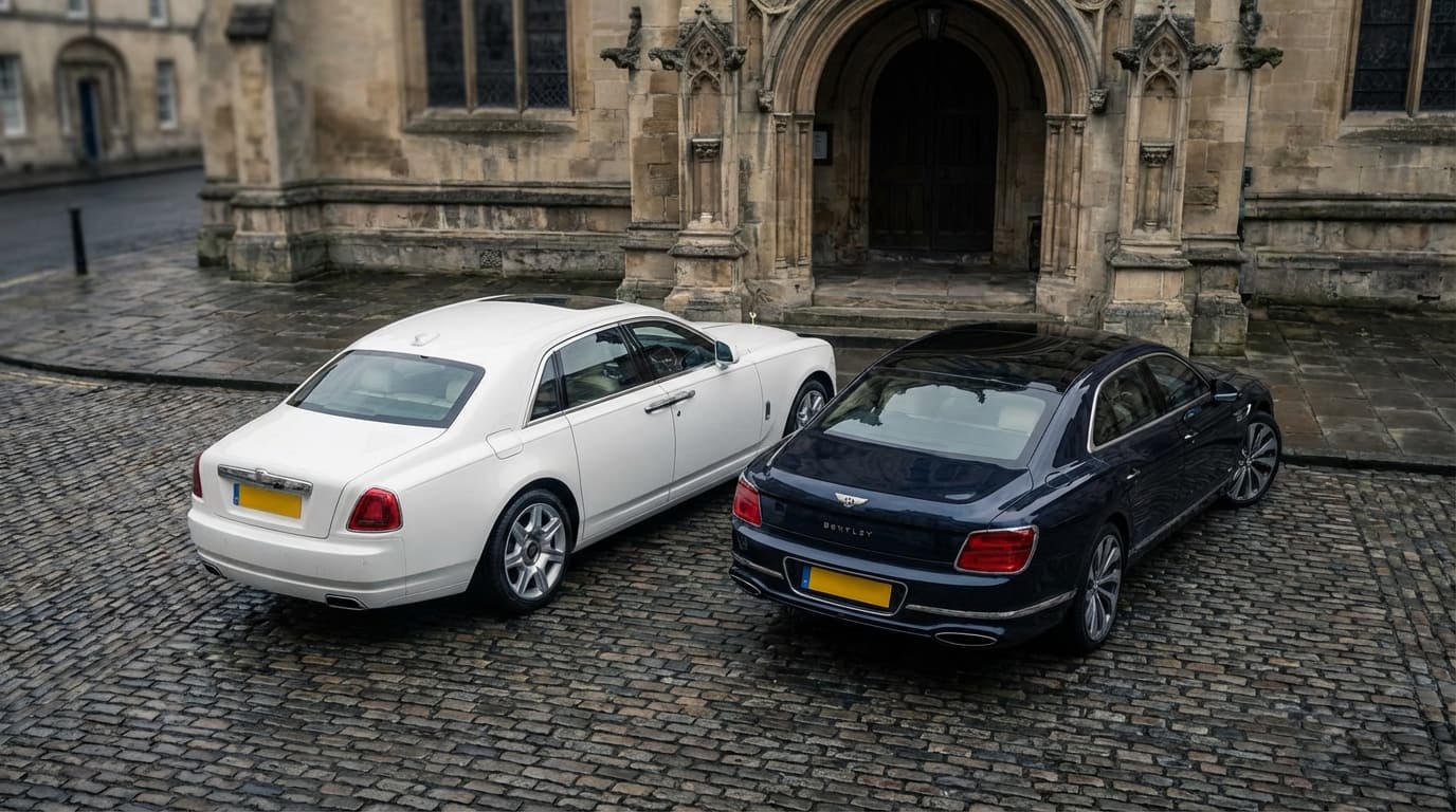 Rolls-Royce vs Bentley for Weddings: Which to Rent and Why It Matters