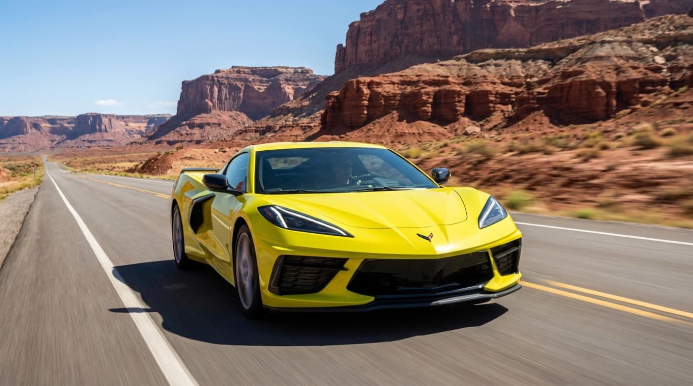 Corvette rental in Adelaide