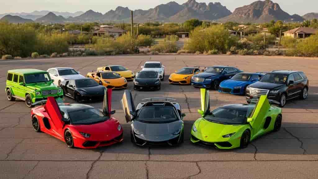 Luxury and exotic cars in Scottsdale