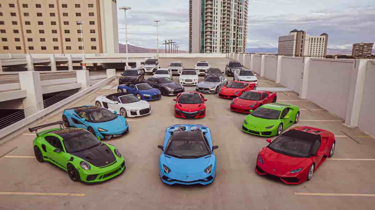 Luxury and exotic cars in Las Vegas