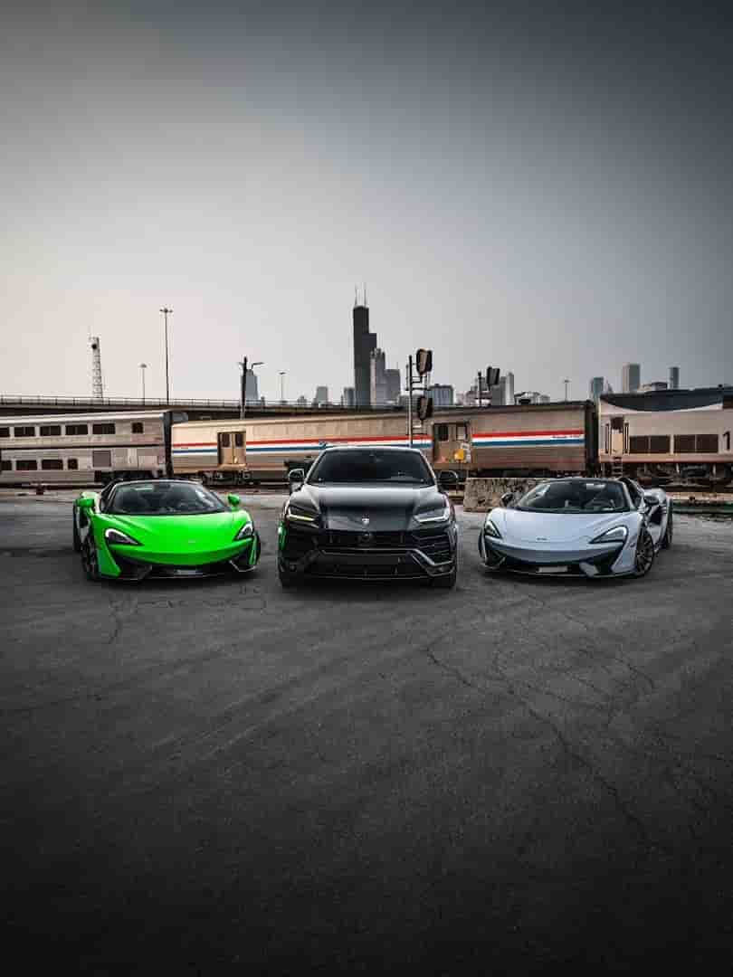 Luxury and exotic cars in Chicago