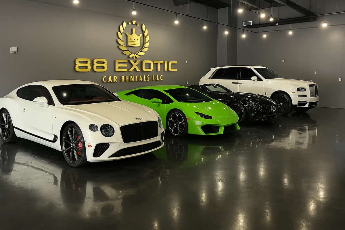 88 Exotic Car Rentals