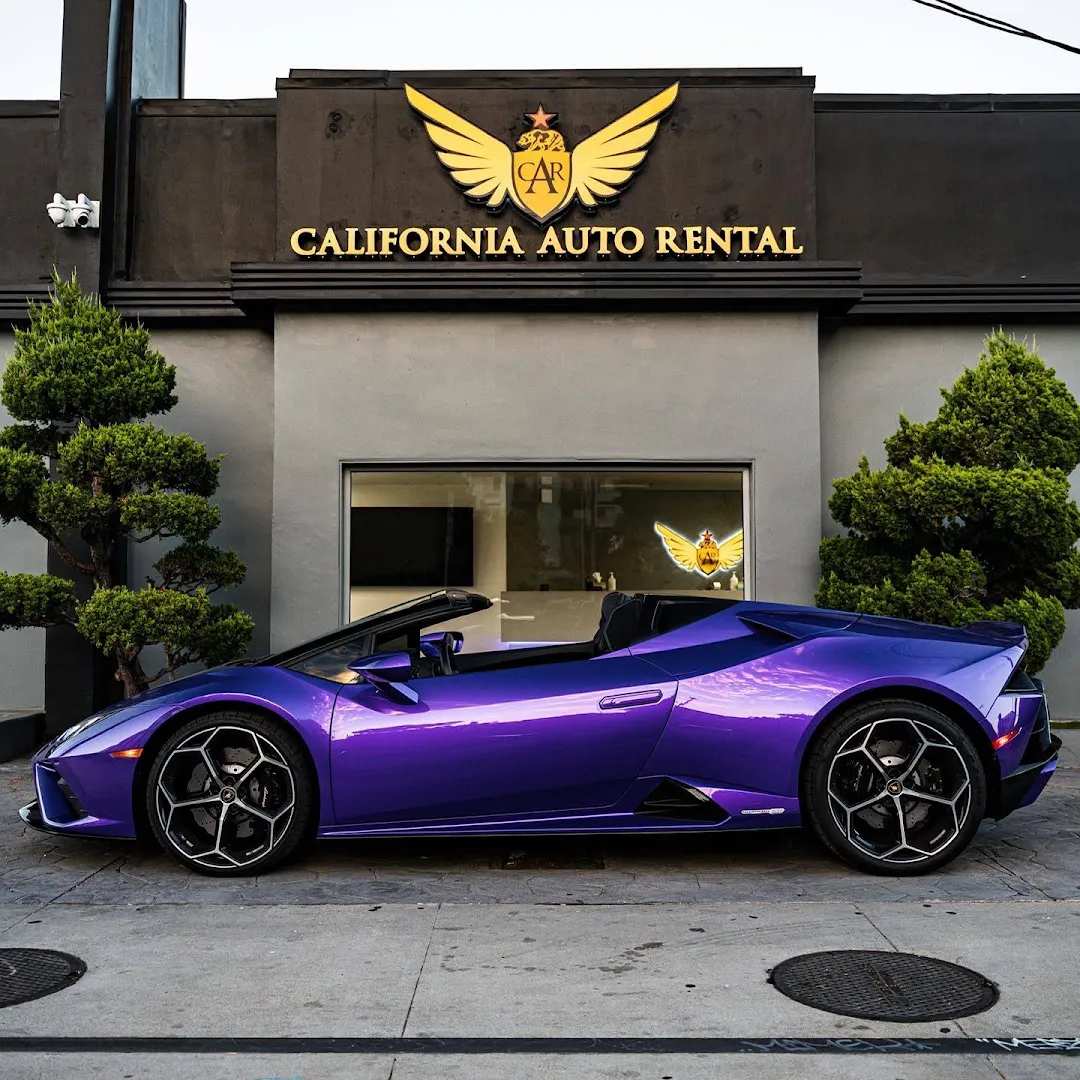 McLaren Car Rental in LA