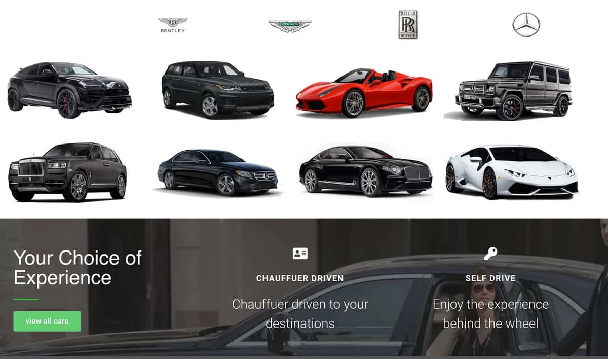 Luxury Car Rental in London | MBS Prestige
