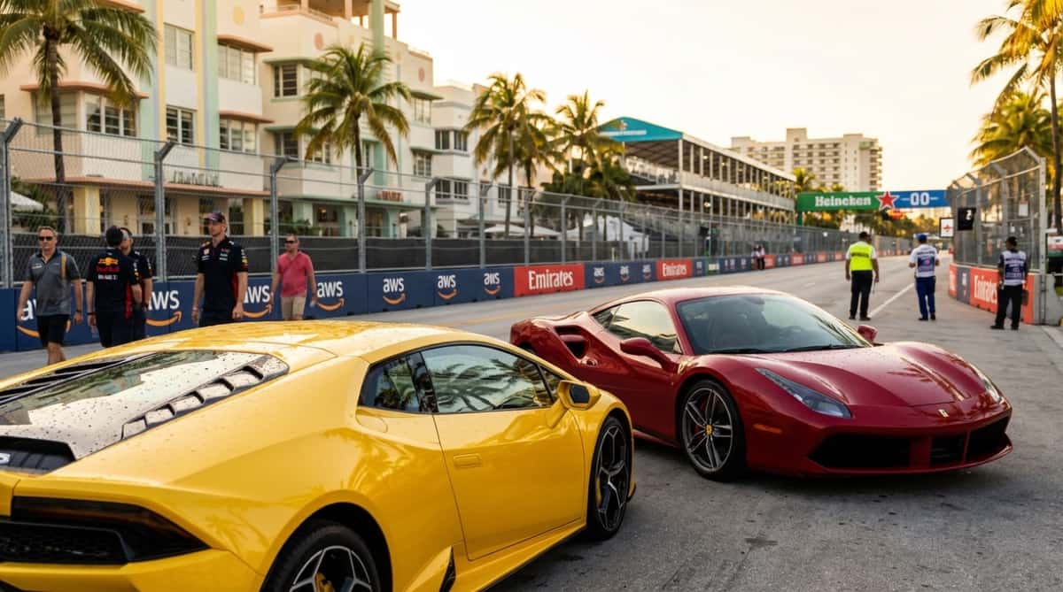 F1 Weekend Car Rentals: Miami, Las Vegas, and Austin