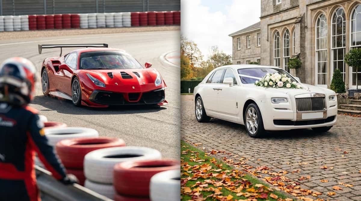 Track Days, Weddings, and Birthdays: Two Very Different Businesses Are Both Called 'Exotic Car Rental'