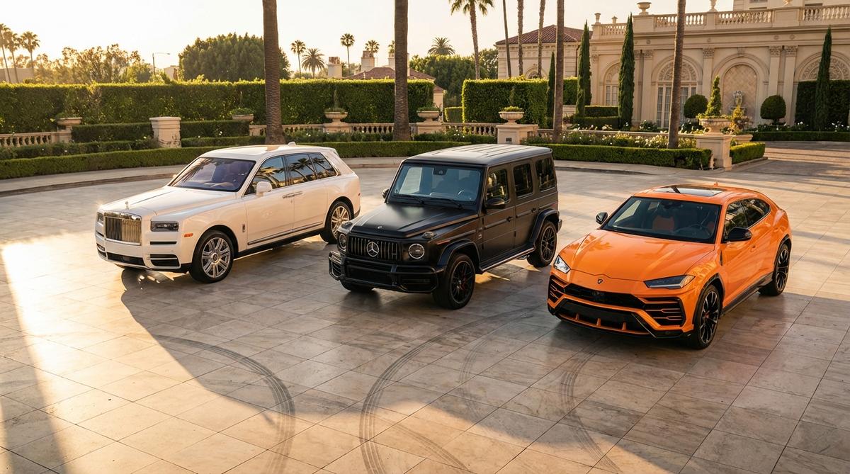 Urus vs Cullinan vs G 63 AMG: Luxury SUV Rentals Compared by Cost